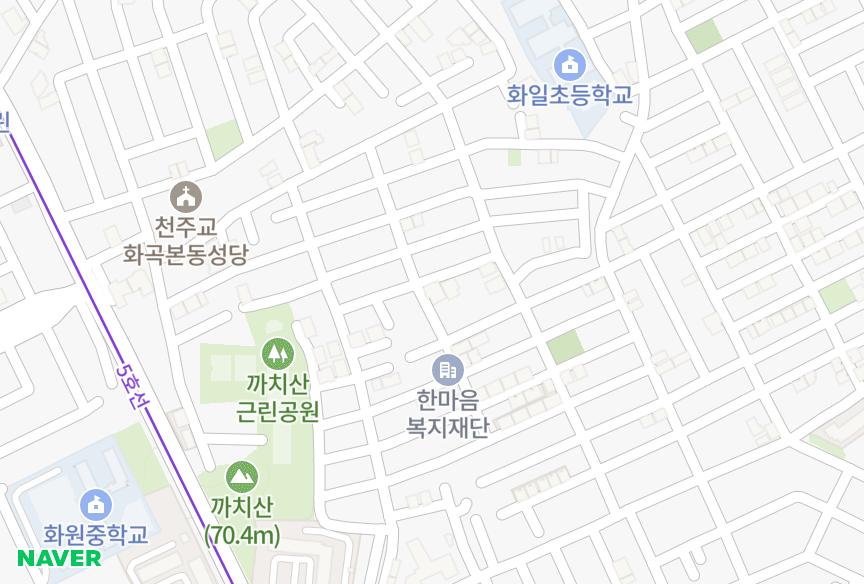서울특별시 강서구 화곡동 오케이 위치·실거래 시세 지도