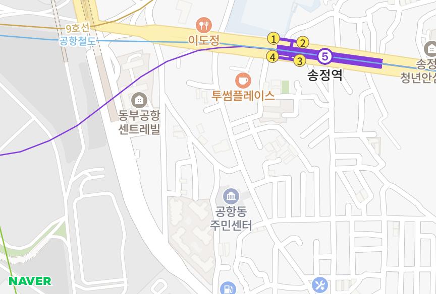 서울특별시 강서구 공항동 공항동발쿠치네하우스 위치·실거래 시세 지도
