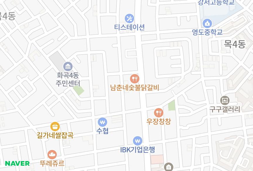 서울특별시 강서구 화곡동 성삼하이츠 위치·실거래 시세 지도