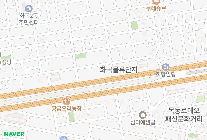 서울특별시 강서구 화곡동 곰달래 위치·실거래 시세 지도