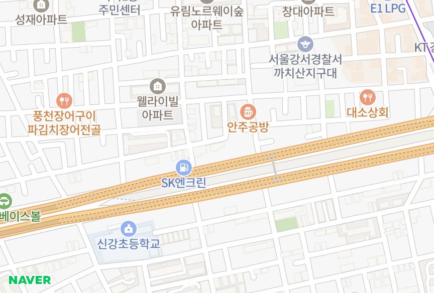 서울특별시 강서구 화곡동 삼성홈타운 위치·실거래 시세 지도