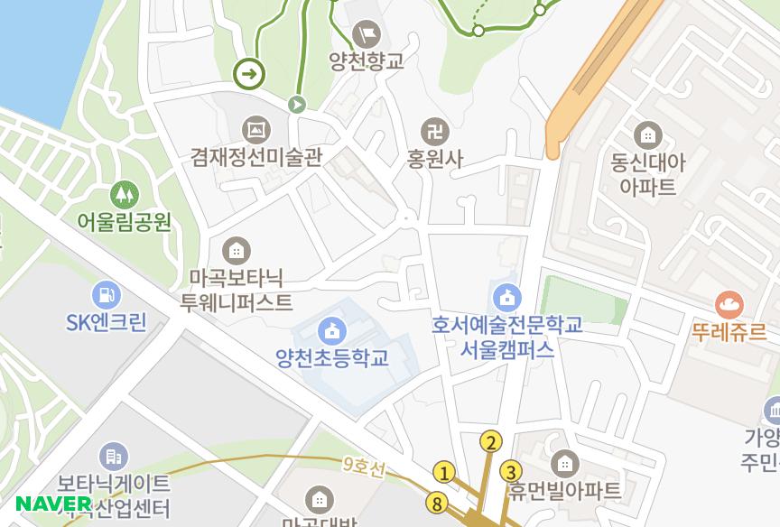 서울특별시 강서구 가양동 향교 위치·실거래 시세 지도