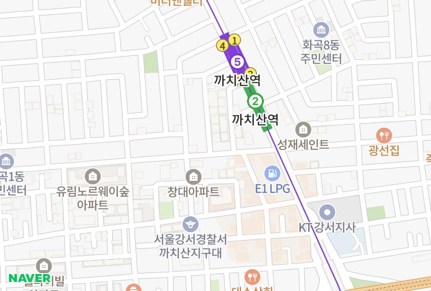 서울특별시 강서구 화곡동 다담센트빌 위치·실거래 시세 지도