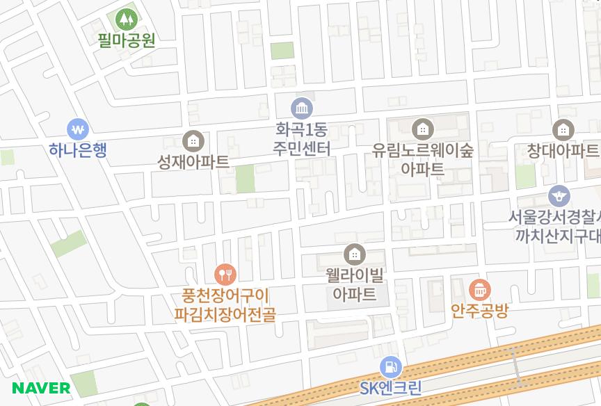 서울특별시 강서구 화곡동 유원펠리체 위치·실거래 시세 지도
