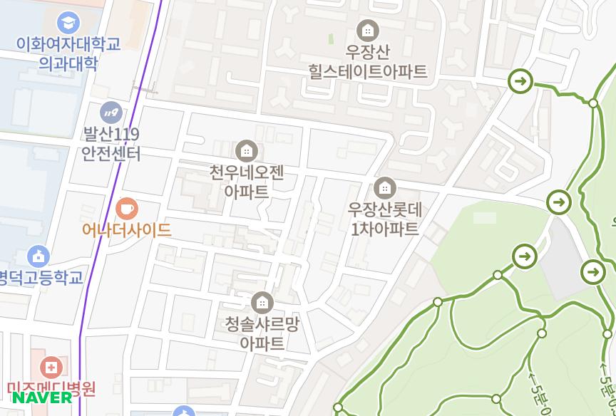 서울특별시 강서구 내발산동 태청 위치·실거래 시세 지도