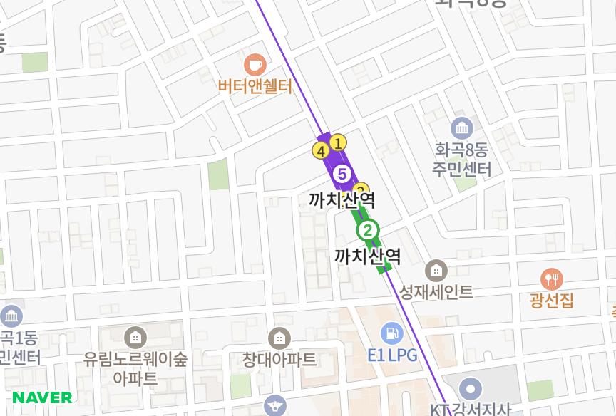 서울특별시 강서구 화곡동 벨라팰리스 위치·실거래 시세 지도