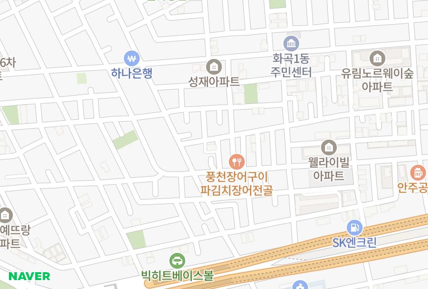 서울특별시 강서구 화곡동 무궁화 위치·실거래 시세 지도