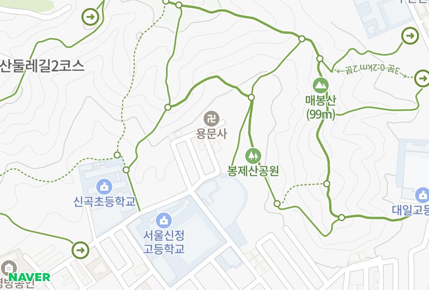 서울특별시 강서구 화곡동 신영 위치·실거래 시세 지도