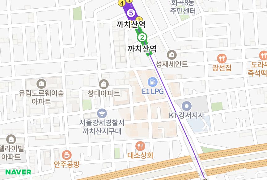 서울특별시 강서구 화곡동 화곡드림시드아파트1차 위치·실거래 시세 지도
