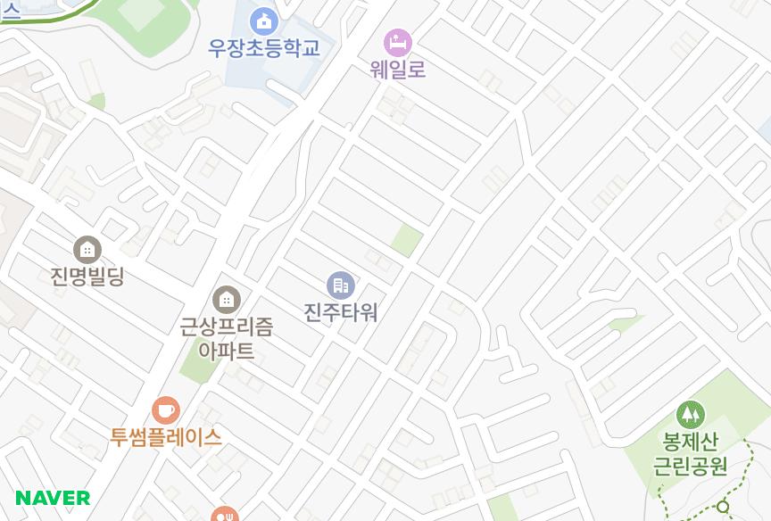 서울특별시 강서구 화곡동 화곡투원씨 위치·실거래 시세 지도