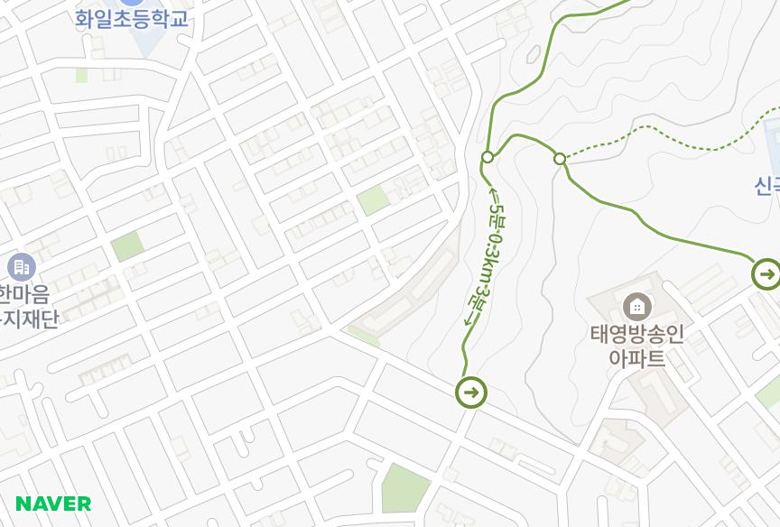 서울특별시 강서구 화곡동 새한 위치·실거래 시세 지도