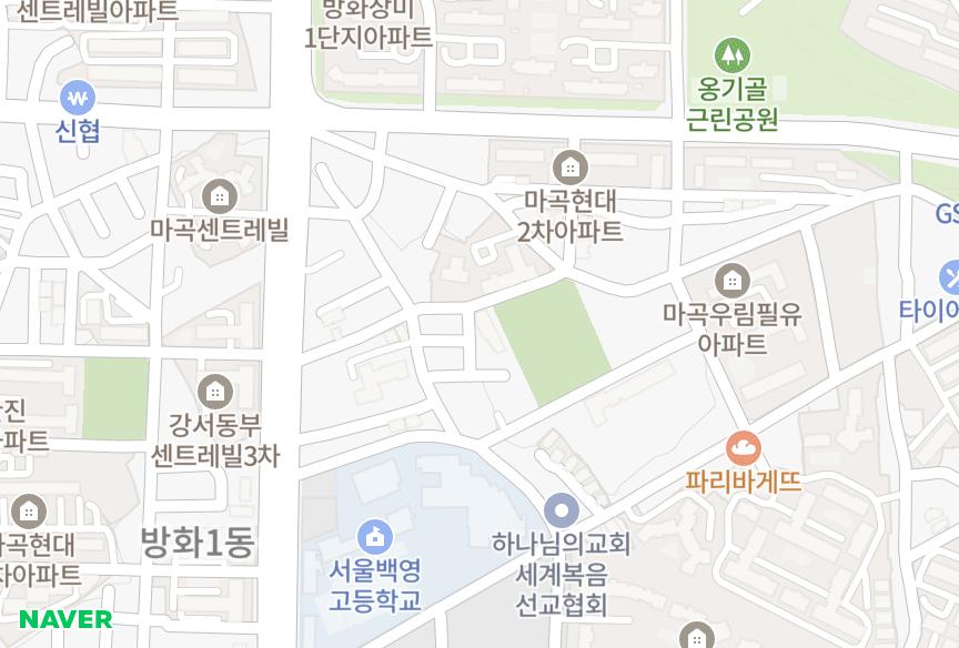 서울특별시 강서구 마곡동 양진마니아 위치·실거래 시세 지도