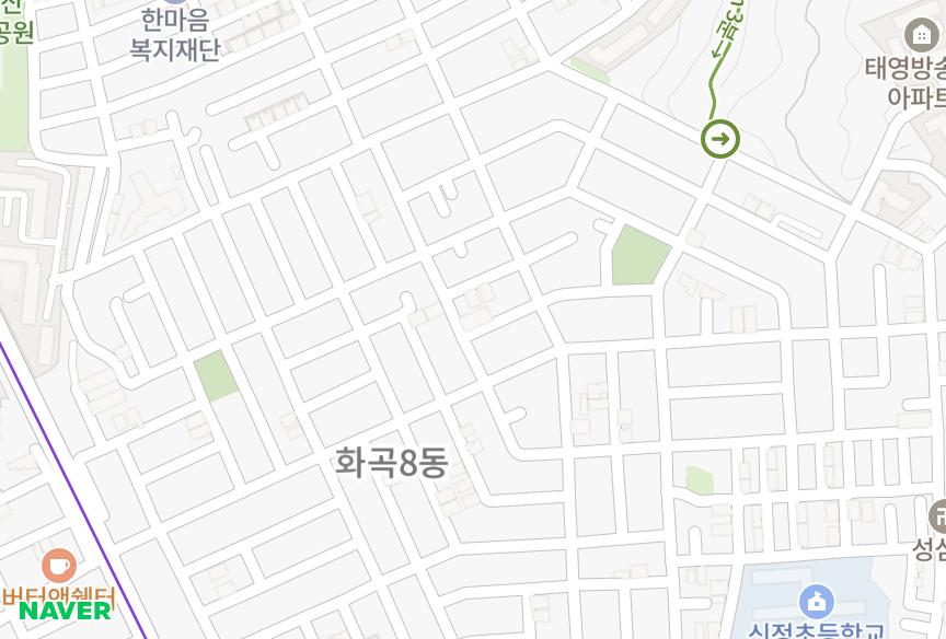 서울특별시 강서구 화곡동 주얼리 위치·실거래 시세 지도