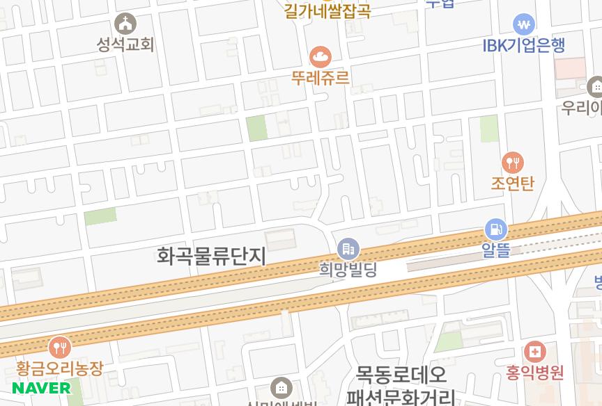서울특별시 강서구 화곡동 천우네오젠 위치·실거래 시세 지도