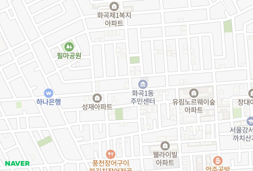 서울특별시 강서구 화곡동 대진 위치·실거래 시세 지도