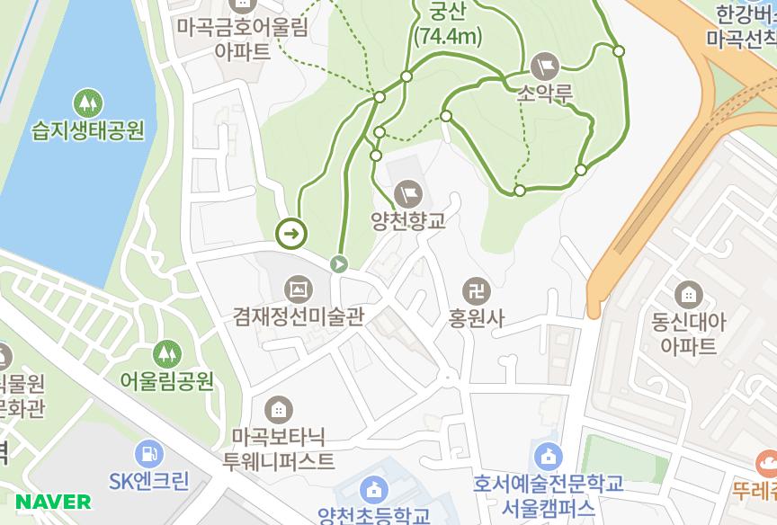 서울특별시 강서구 가양동 마곡보타닉 위치·실거래 시세 지도