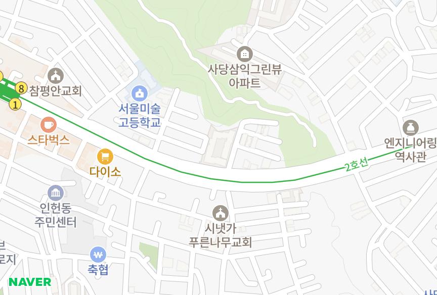 서울특별시 관악구 봉천동 제창그로힐 위치·실거래 시세 지도