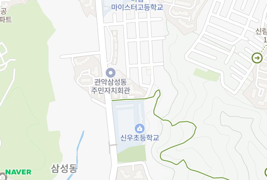 서울특별시 관악구 신림동 청화 위치·실거래 시세 지도