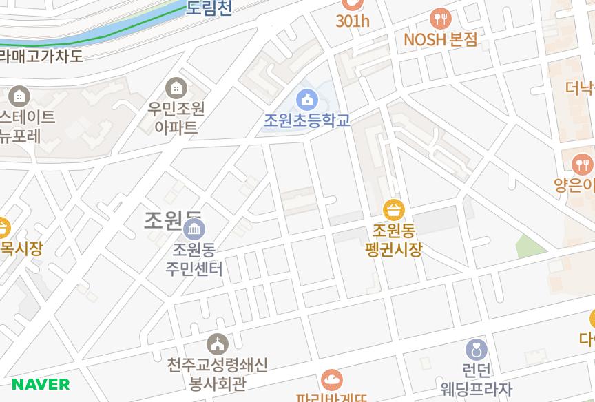 서울특별시 관악구 신림동 윤정 위치·실거래 시세 지도
