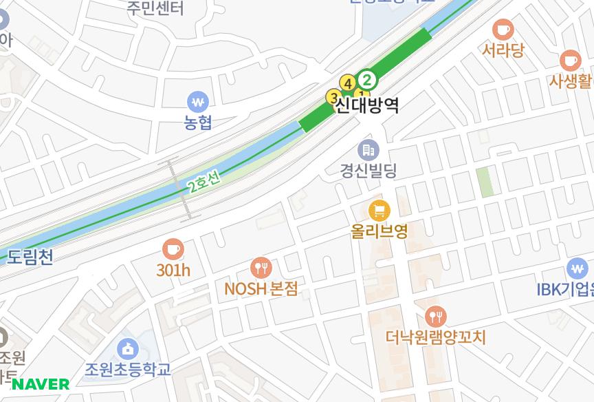 서울특별시 관악구 신림동 신림동이모르젠 위치·실거래 시세 지도