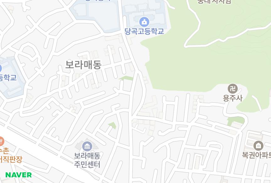 서울특별시 관악구 봉천동 신양 위치·실거래 시세 지도