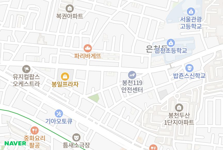 서울특별시 관악구 봉천동 삼성 위치·실거래 시세 지도