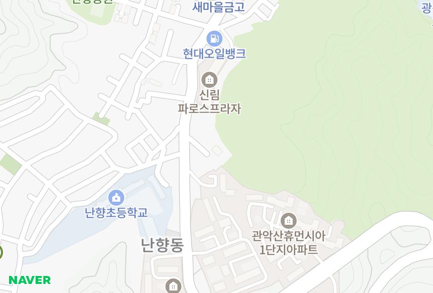 서울특별시 관악구 신림동 월드 위치·실거래 시세 지도