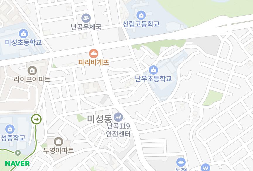 서울특별시 관악구 신림동 신림신화아트벨리1차 위치·실거래 시세 지도