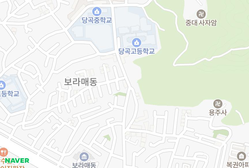 서울특별시 관악구 봉천동 성원홈 위치·실거래 시세 지도