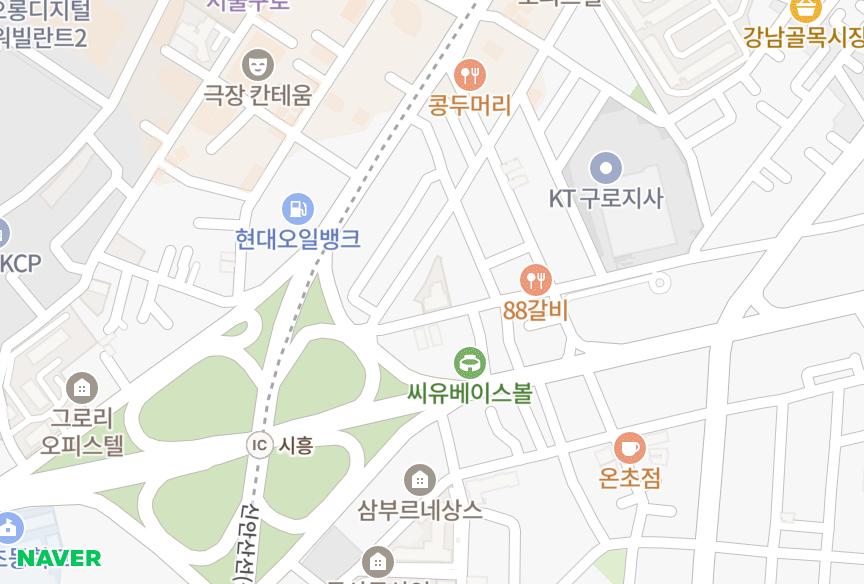 서울특별시 관악구 신림동 호등자이젠 위치·실거래 시세 지도