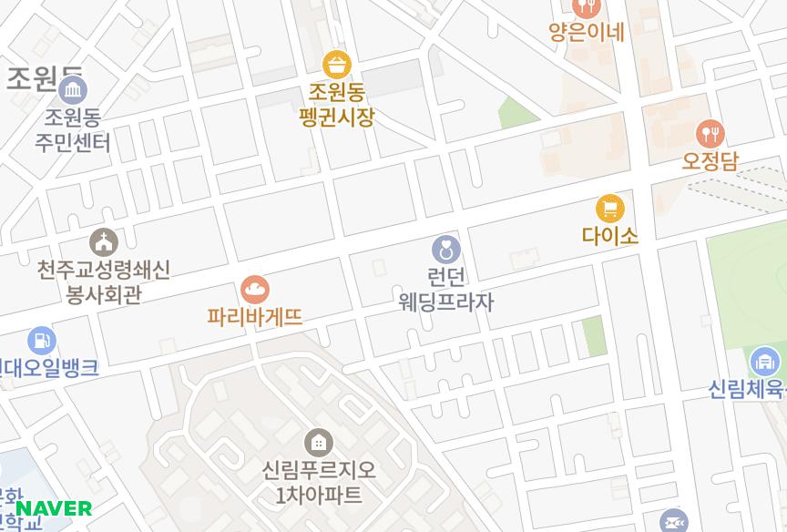 서울특별시 관악구 신림동 CLOUDAPT 위치·실거래 시세 지도