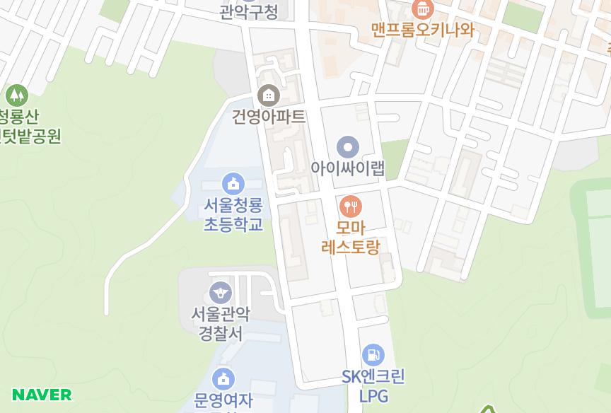 서울특별시 관악구 봉천동 닷컴오뜨빌 위치·실거래 시세 지도