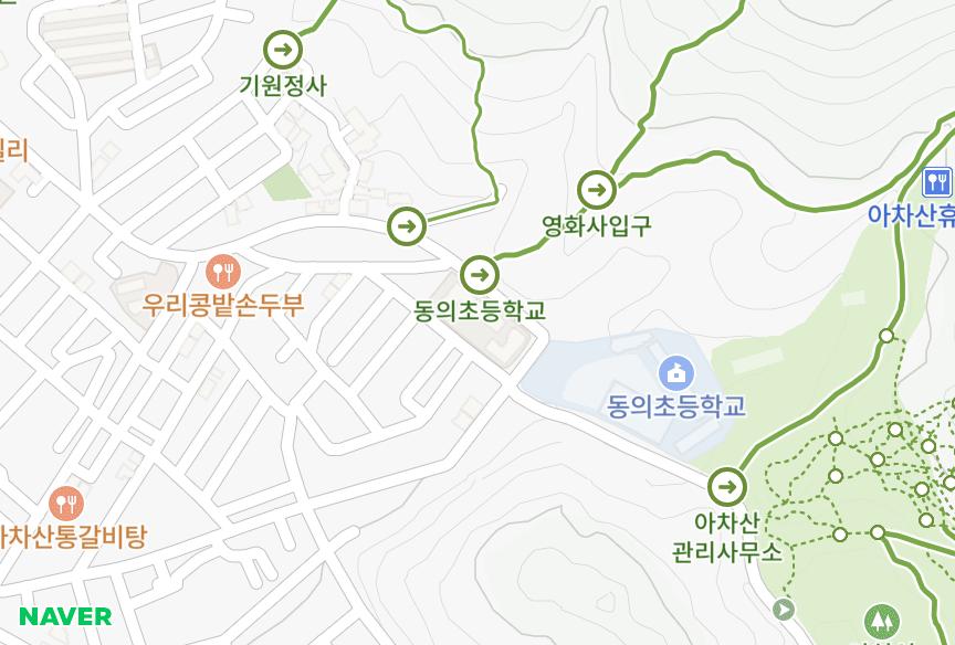 서울특별시 광진구 구의동 구의동아차산한라 위치·실거래 시세 지도