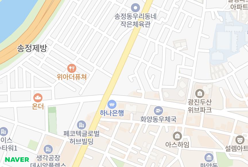 서울특별시 광진구 군자동 에피소드1차 위치·실거래 시세 지도
