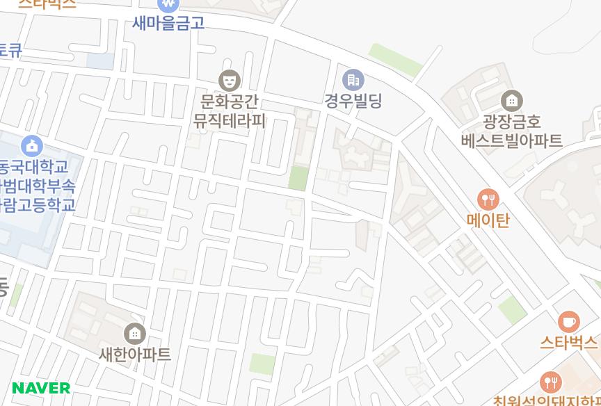 서울특별시 광진구 구의동 하늘애 위치·실거래 시세 지도
