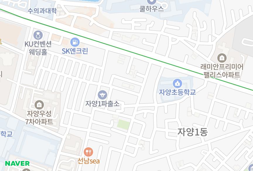 서울특별시 광진구 자양동 대보 위치·실거래 시세 지도