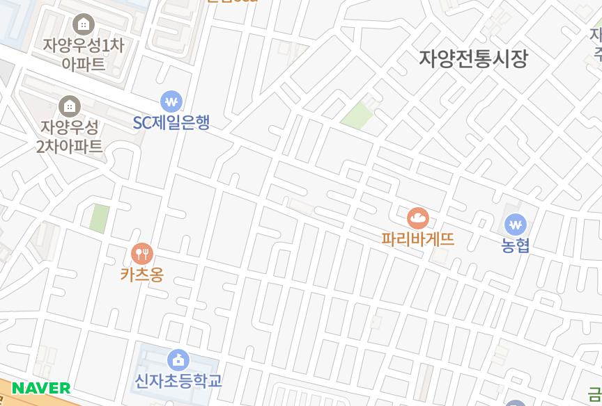 서울특별시 광진구 자양동 명성 위치·실거래 시세 지도