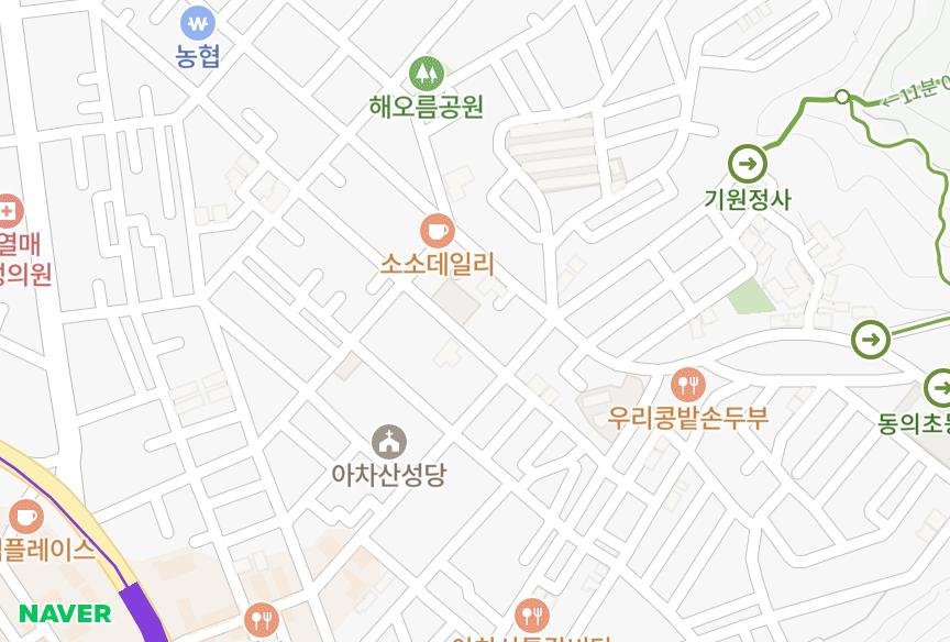 서울특별시 광진구 중곡동 랜드 위치·실거래 시세 지도