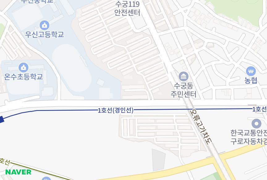 서울특별시 구로구 궁동 궁동우남푸르미아 위치·실거래 시세 지도