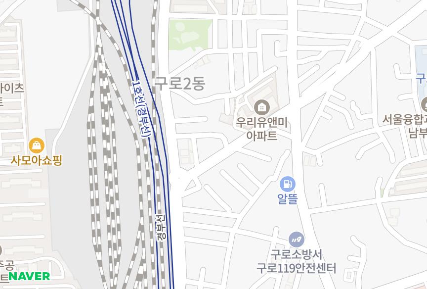 서울특별시 구로구 구로동 초롱타운 위치·실거래 시세 지도