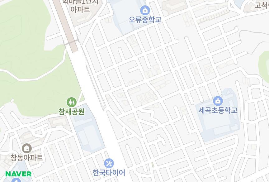 서울특별시 구로구 개봉동 화신 위치·실거래 시세 지도