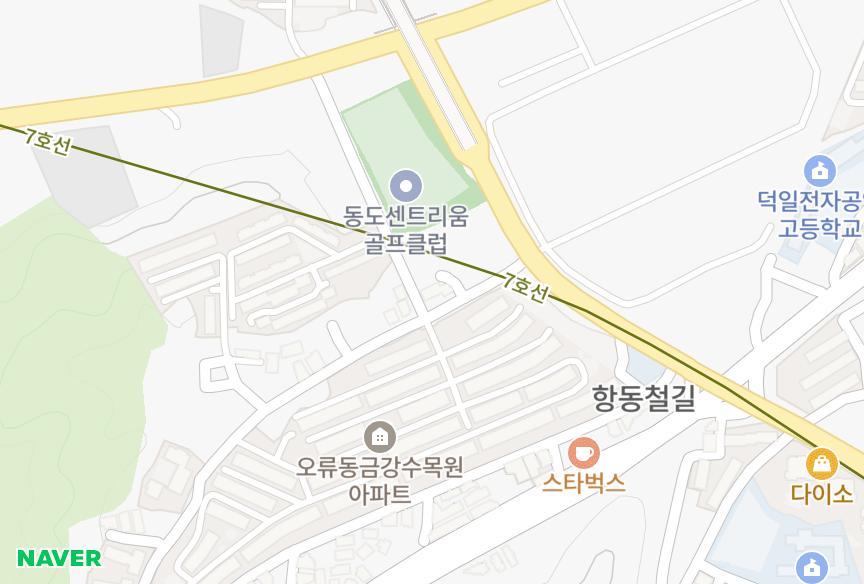 서울특별시 구로구 오류동 대산 위치·실거래 시세 지도