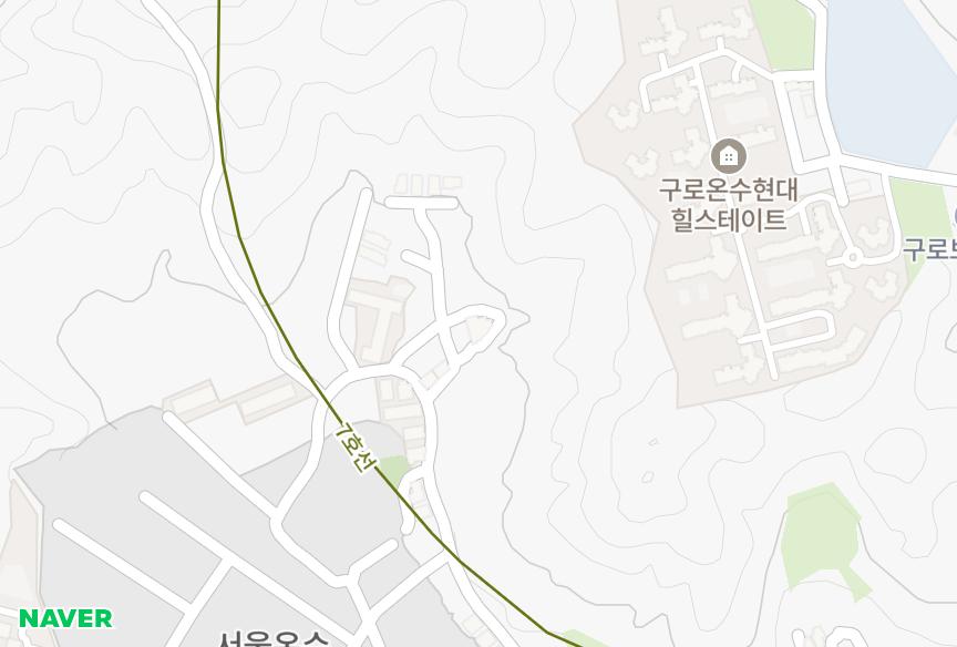 서울특별시 구로구 온수동 온수 위치·실거래 시세 지도
