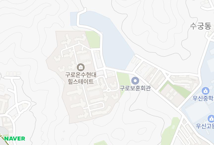 서울특별시 구로구 온수동 아이에스빌리브 위치·실거래 시세 지도