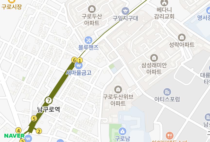 서울특별시 구로구 구로동 (777-3)두암호은리버빌 위치·실거래 시세 지도