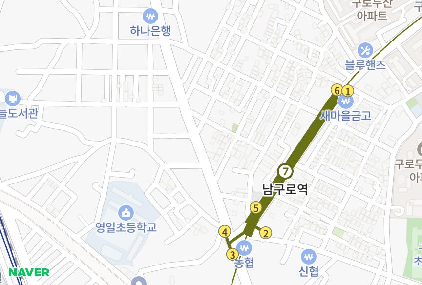 서울특별시 구로구 구로동 (807-37) 위치·실거래 시세 지도