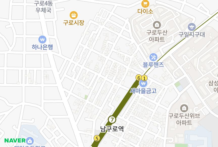 서울특별시 구로구 구로동 (749-99) 위치·실거래 시세 지도