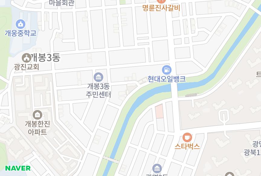 서울특별시 구로구 개봉동 왕궁 위치·실거래 시세 지도