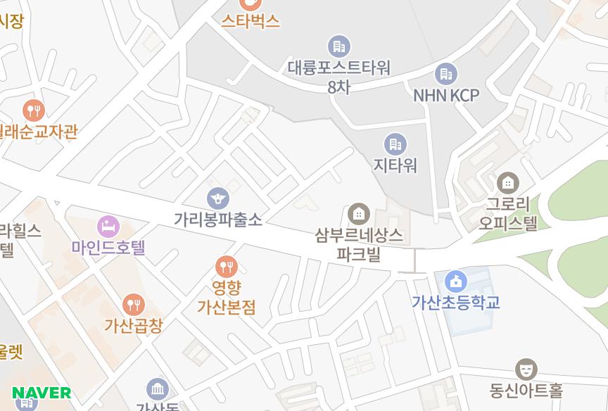 서울특별시 구로구 가리봉동 미래하이츠 위치·실거래 시세 지도