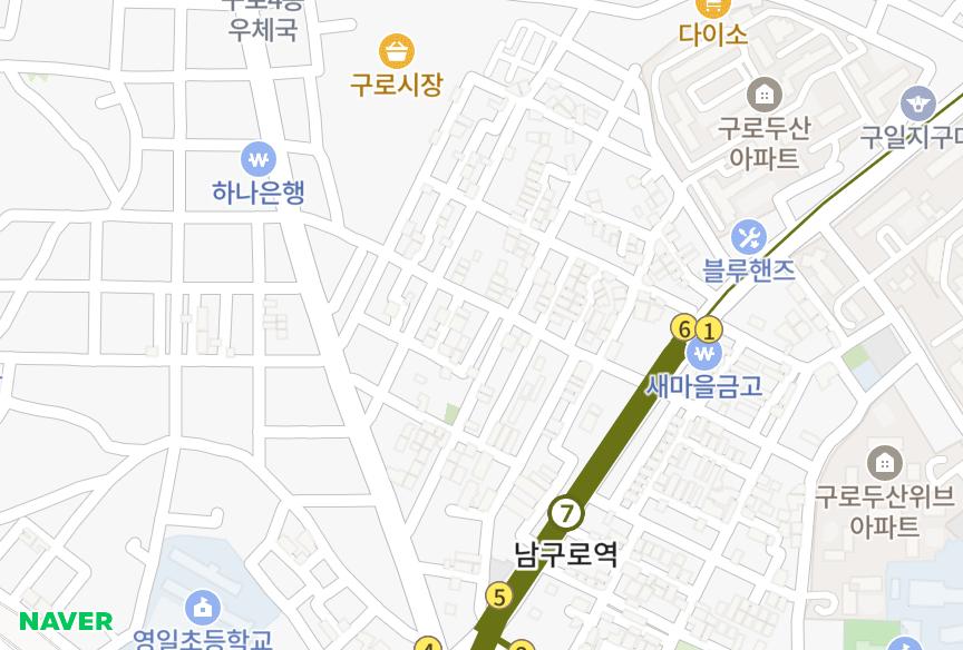 서울특별시 구로구 구로동 번영빌라 위치·실거래 시세 지도